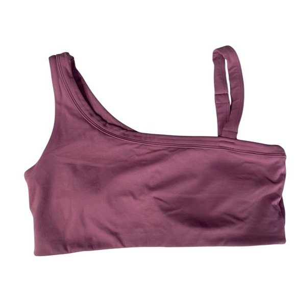 Vitality Cloud II Asym Sports Bra One Shoulder Mauve XL Yoga‎ Pilates - Picture 3 of 6